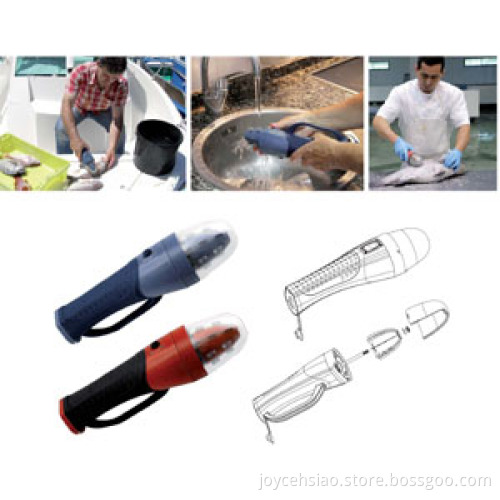Cordless fish scaler
